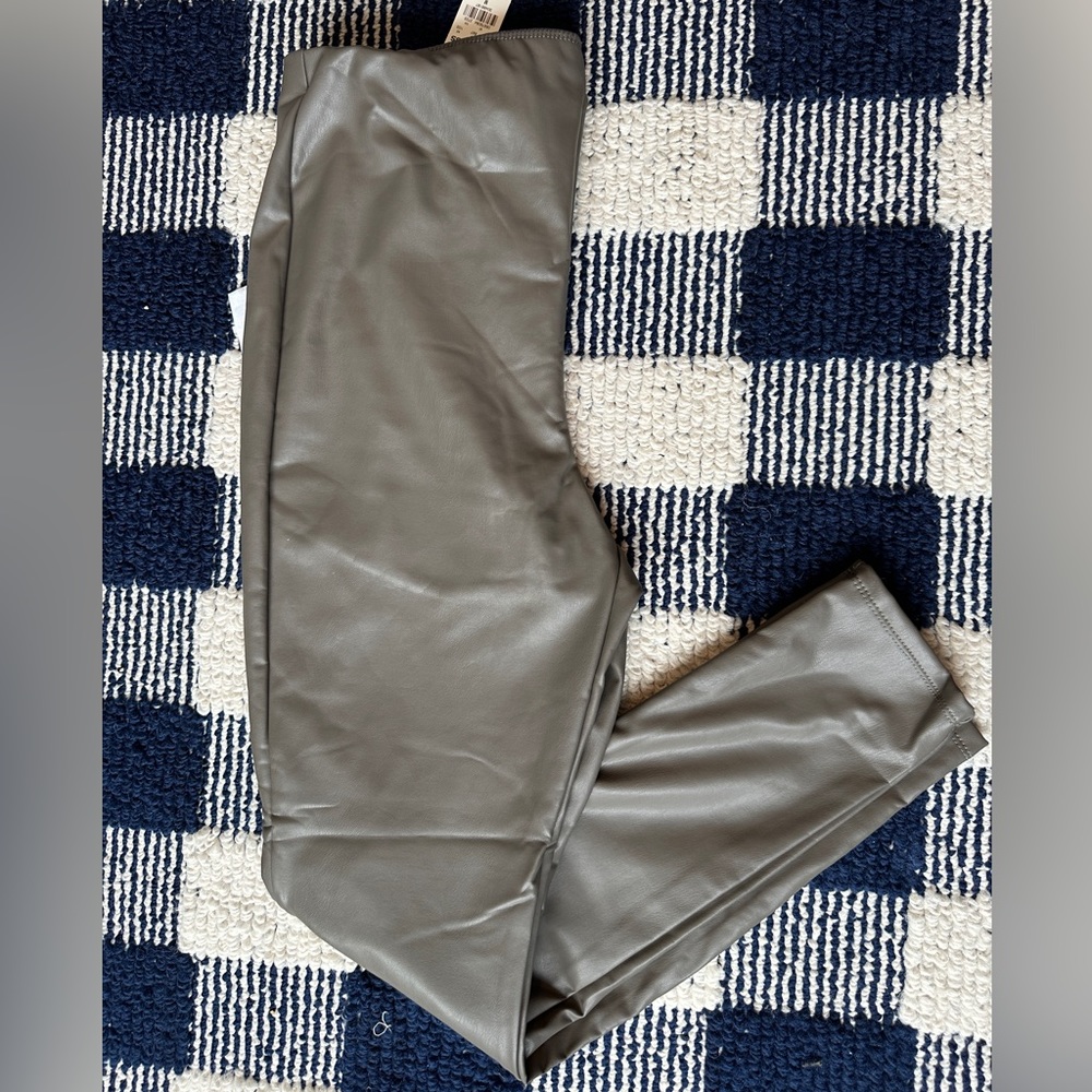 Express Grey Faux leather in size Medium